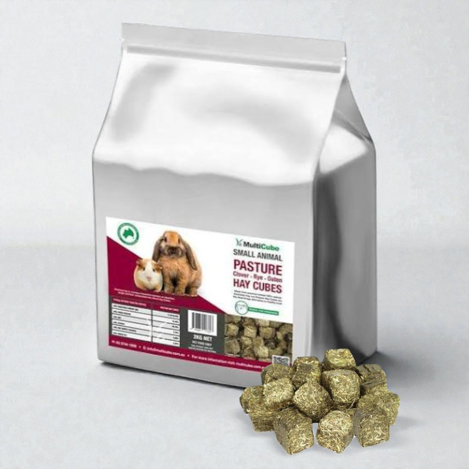 Multicube Small Animal Pasture Hay Cubes 2kg