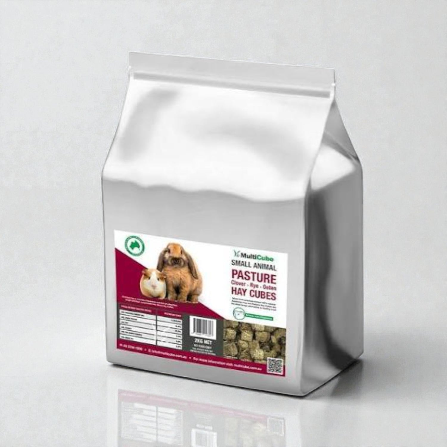 Multicube Small Animal Pasture Hay Cubes 2kg