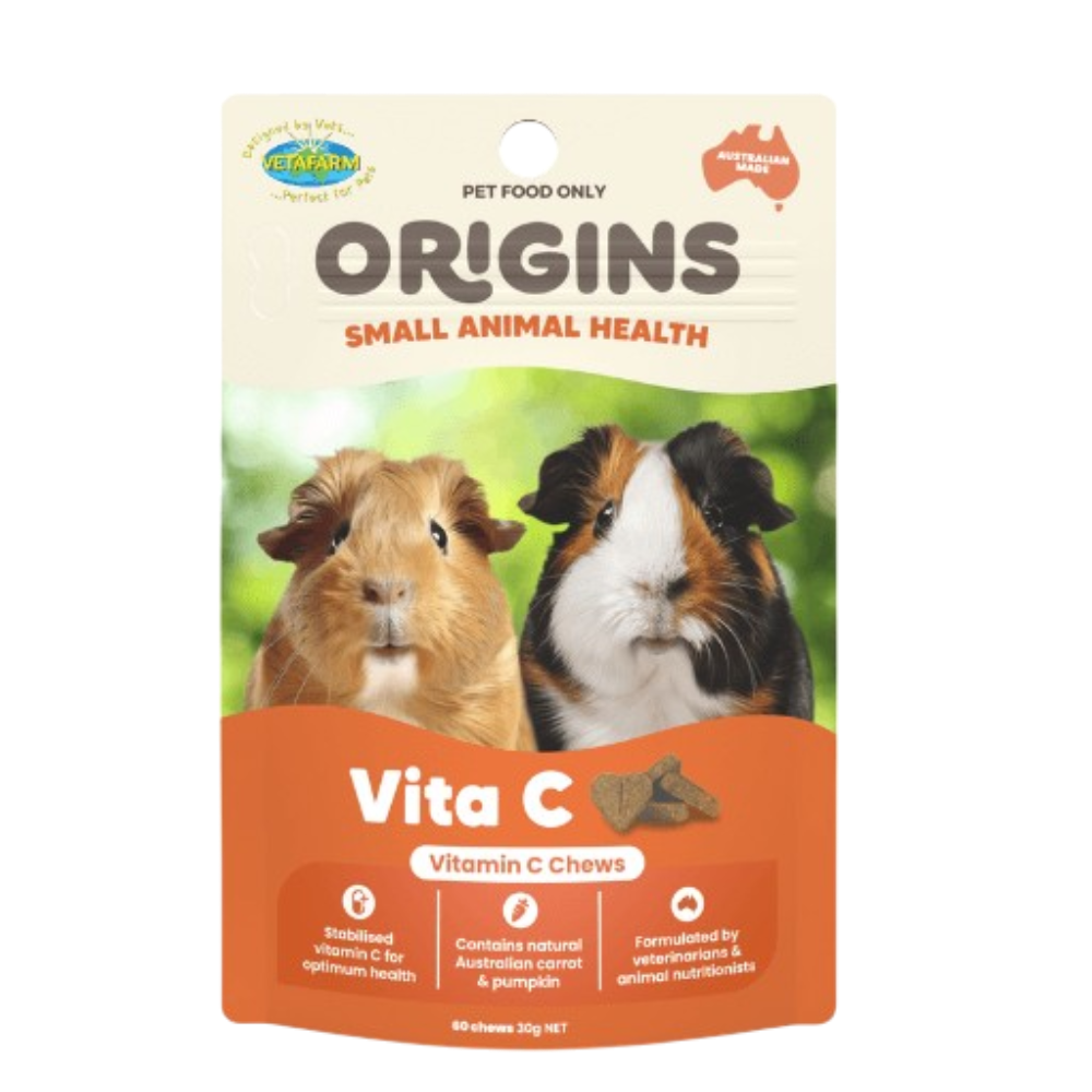 Vetafarm Origins Vita C Chews For Guinea Pigs