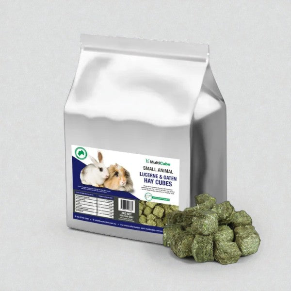 Multicube Small Animal Pasture Lucerne and Oaten Hay Cubes
