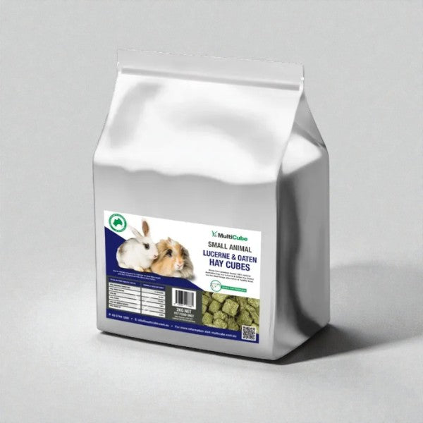 Multicube Small Animal Pasture Lucerne and Oaten Hay Cubes