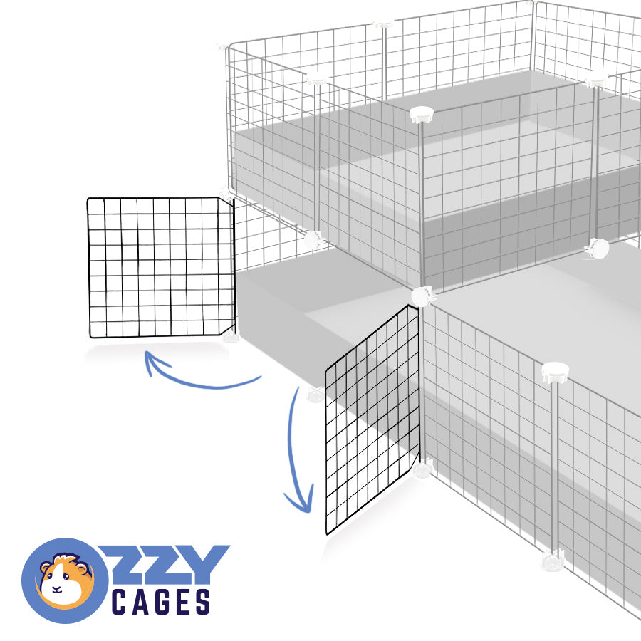Ozzy C&C Cage Swing Doors for Guinea Pig Cages Rabbit Cages C&C Door Guinea Pigs Australia
