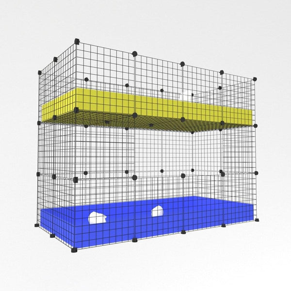 Two tier indoor shop guinea pig cage