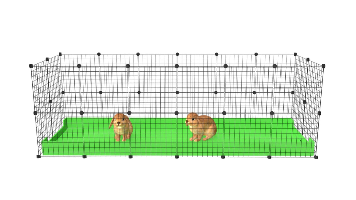 2 X 6 Ozzy C C Cage Indoor Rabbit Enclosure Guinea Pigs Australia 2-x-6-ozzy-c-c-cage-indoor-rabbit-enclosure-guinea-pigs-australia