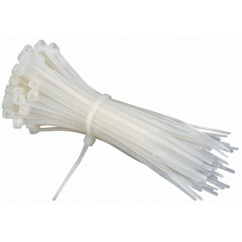 Cable Ties White 100 pack