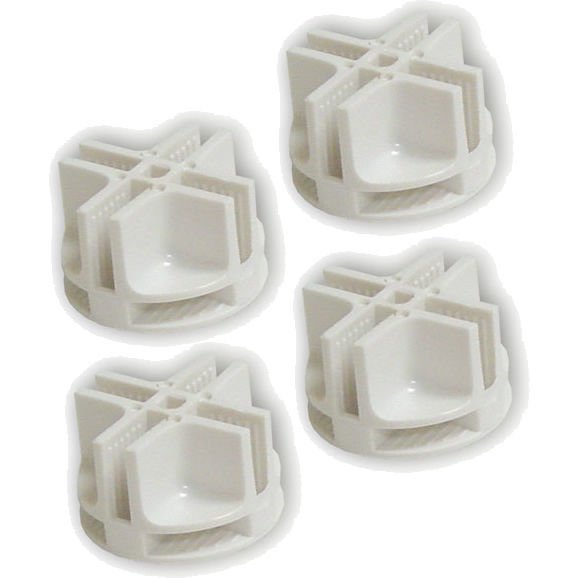 Connectors for Grids 6 Pack - White